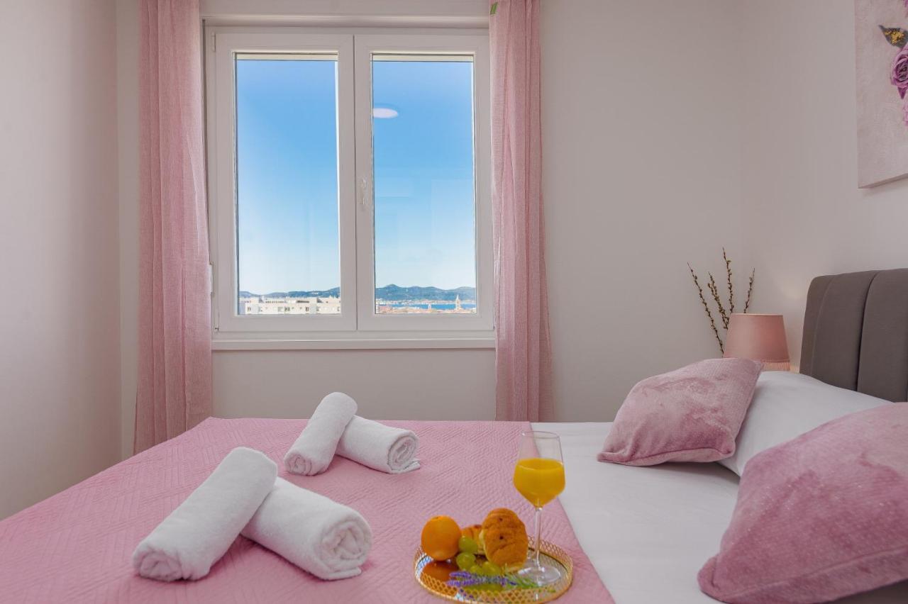 Appartamento Stella Maris **** balcony, sea view, garage, BBQ Zara Esterno foto