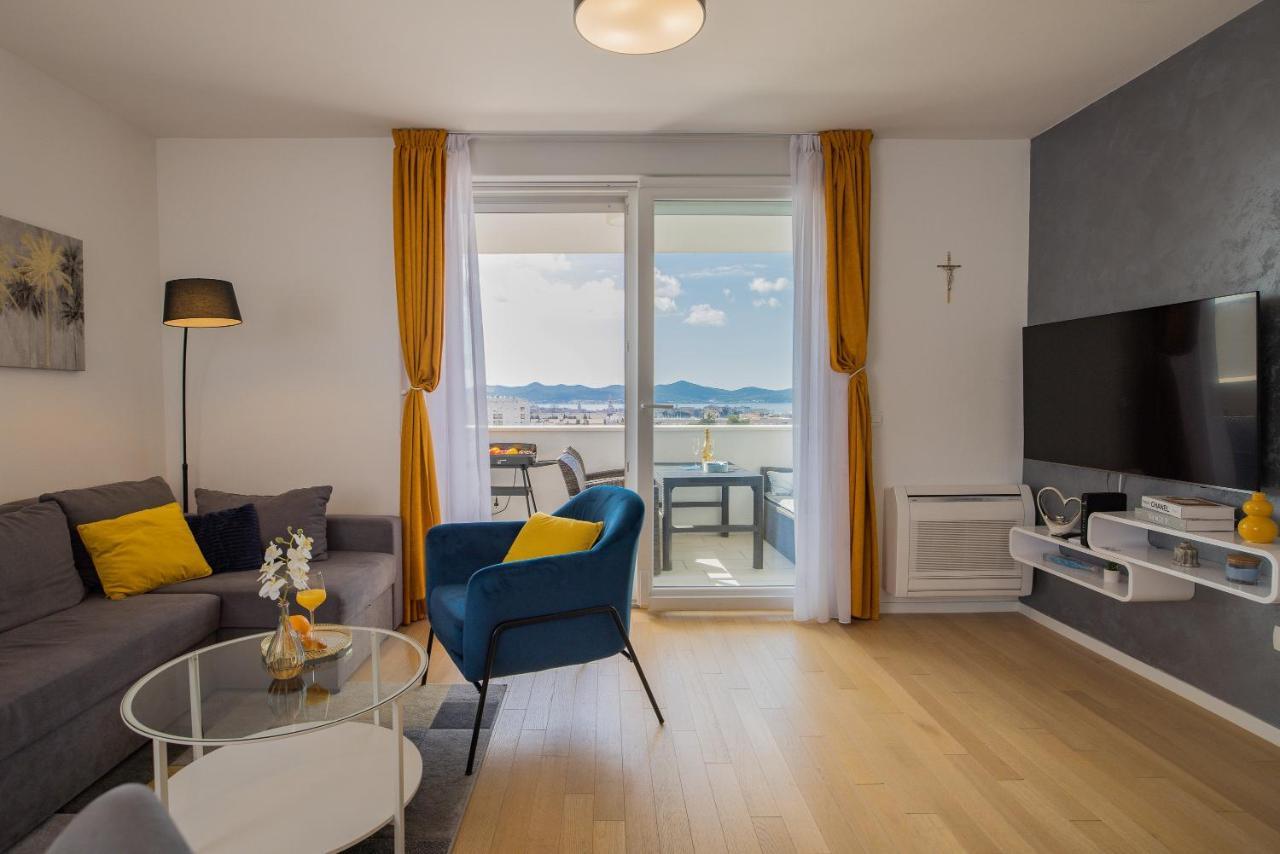 Appartamento Stella Maris **** balcony, sea view, garage, BBQ Zara Esterno foto